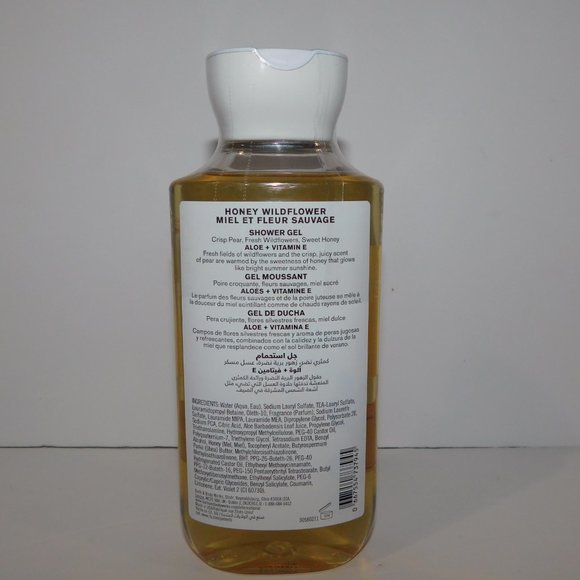 Bath & Body Works Honey Wildflower Shower Gel 10 fl oz NEW SEALED - Picture 5 of 6